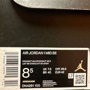Tennis Shoes Michael Air Jordan Air 1 Mid Se